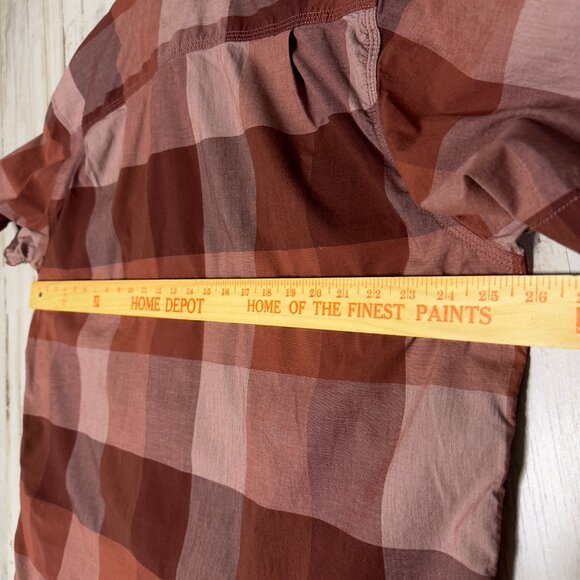 Carhartt Auburn Rugged Flex Relaxed Fit Short Sleeve Button Down Shirt Size XL - Picture 6 of 7